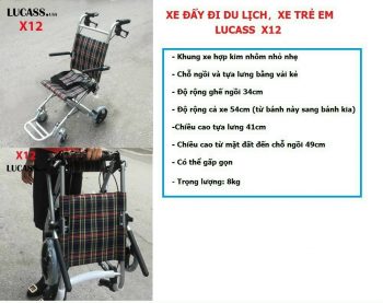 Xe lăn du lịch Lucass X12