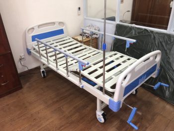 Giường bệnh nhân 2 tay quay