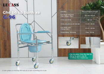 Ghế Vệ Sinh Lucass VG6 Ghế vệ sinh Lucass VG6