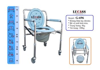 Ghế vệ sinh Lucass G696