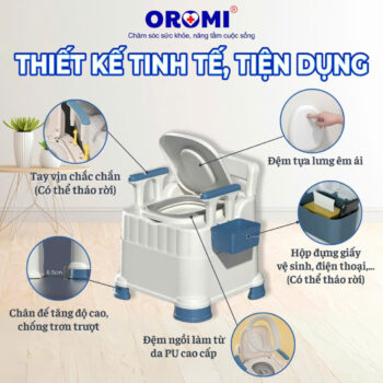 Bô Vệ Sinh Di Động Oromi bô vệ sinh di động oromi
