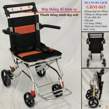 Xe lăn du lịch GBM 065