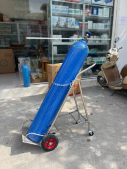 xe day binh oxy 40l 8