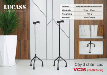Gậy ba chân Lucass VC26
