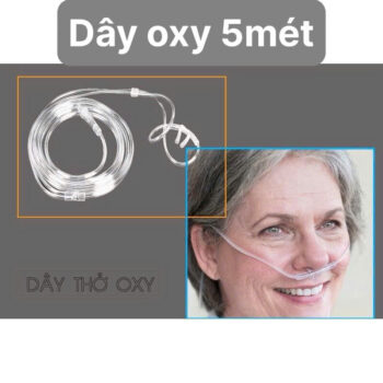 Dây Oxy 5 Mét Gọng Kính Dây oxy 5 mét