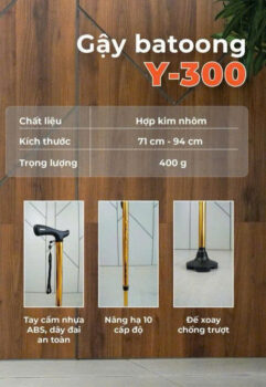 Gậy batoong Lucass Y300