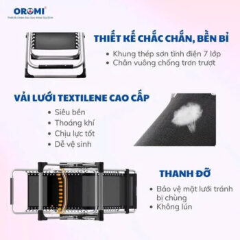 Ghế Gấp Oromi G2 ghe gap oromi 6