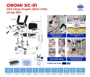 Xe Nâng Hạ Bệnh Nhân Oromi XC-01 Xe nâng hạ bệnh nhân Oromi XC-01