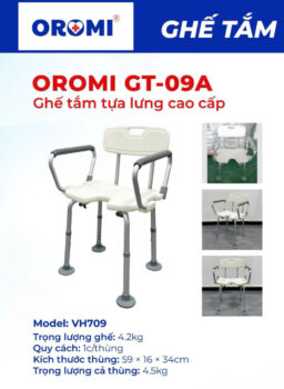 Ghế tắm cao cấp Oromi GT-09A