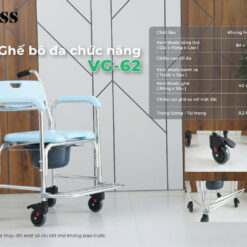 Ghế Bô Vệ Sinh Lucass VG62 ghe bo lucass vg62
