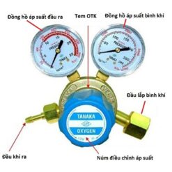 Đồng Hồ Oxy TNK dong ho oxy tanaka 6