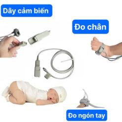 kep spo2 contec cho tre so sinh