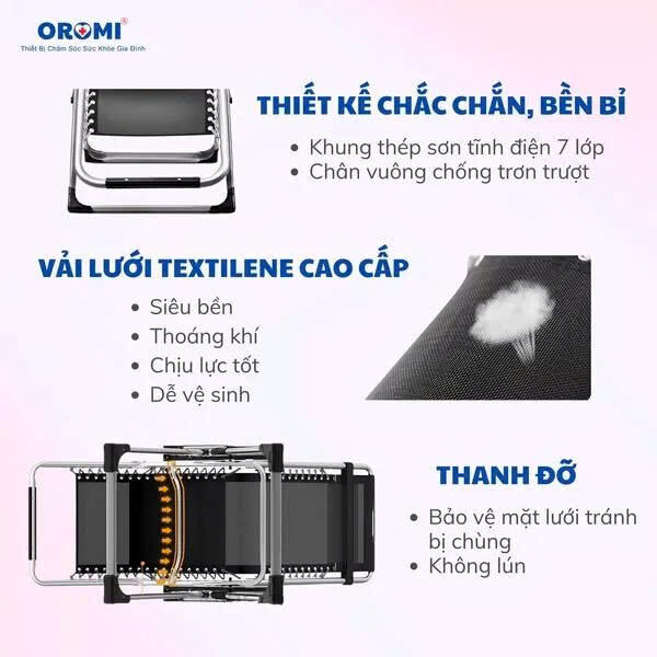 Ghế Gấp Oromi G2 ghe gap oromi 6