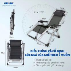 Ghế Gấp Oromi G2 ghe gap oromi 7