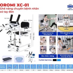 Xe Nâng Hạ Bệnh Nhân Oromi XC-01 xe nang ha benh nhan oromi xc 01