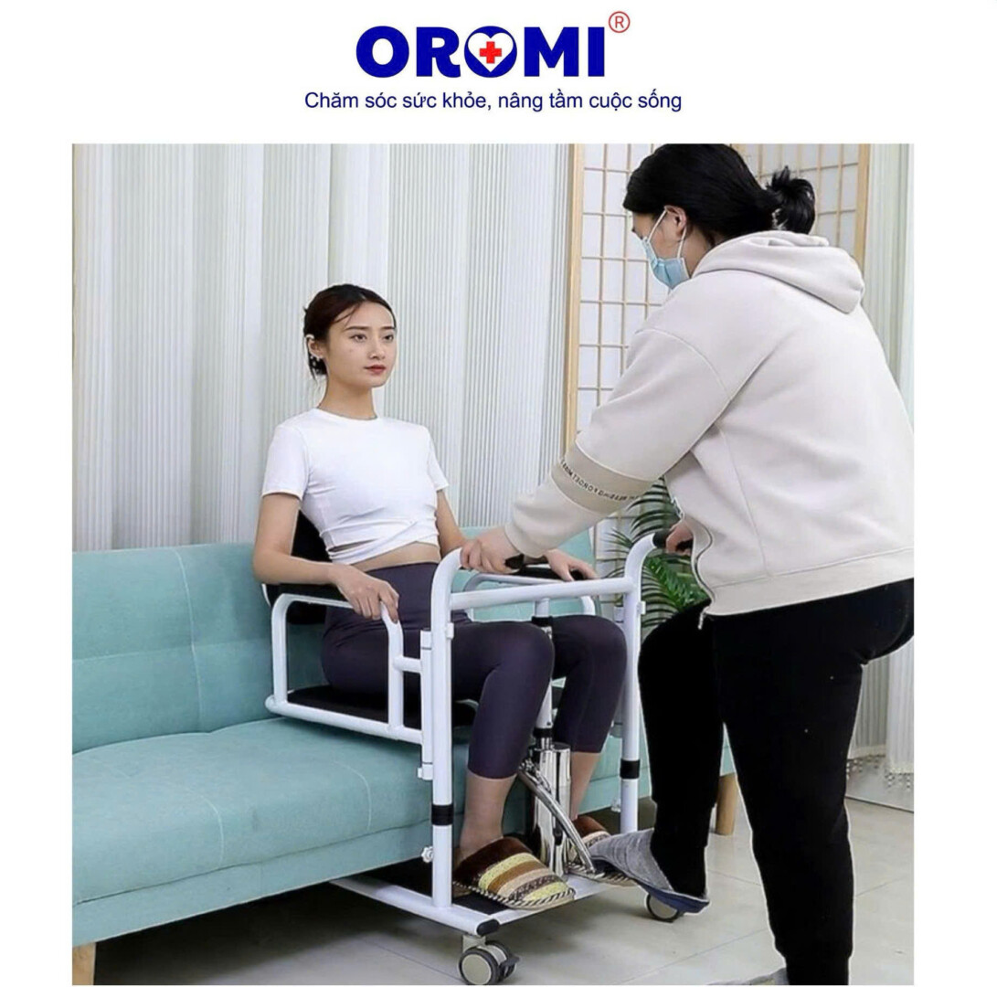Xe Nâng Chuyển Bệnh Nhân Oromi XC-02 xe nang ha oromi xc 02 4