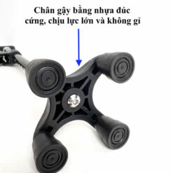 Gậy Chống 4 Chân Có Tay Vịn GBM-023 gay chong bon chan co tay vin gbm 023 2