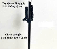Gậy Chống 4 Chân Có Tay Vịn GBM-023 gay chong bon chan co tay vin gbm 023 4