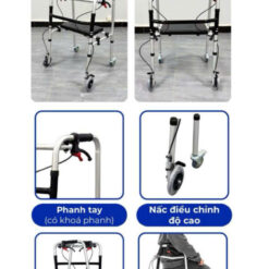 Khung Tập Đi Có Ghế Ngồi Oromi KH-929 Khung tap di oromi KH 929 2